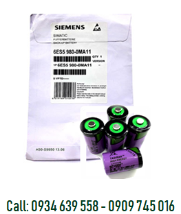 Pin Siemens 6ES5980-OMA11 - 3.6V Lithium 1/2AA chính hãng nuôi nguồn Siemens PLC
